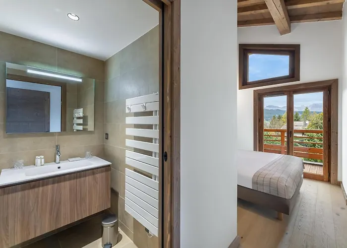 Lägenhet Charmant Appartement Megeve Avec Balcon, Sauna Et Hammam - Fr-1-569-55