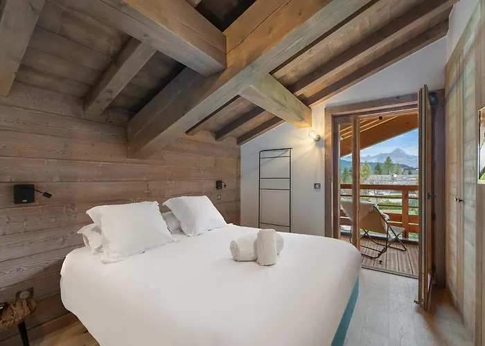 Charmant Appartement Megeve Avec Balcon, Sauna Et Hammam - Fr-1-569-55 * Megève