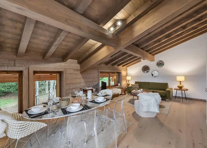 Charmant Appartement Megeve Avec Balcon, Sauna Et Hammam - Fr-1-569-55 Megève